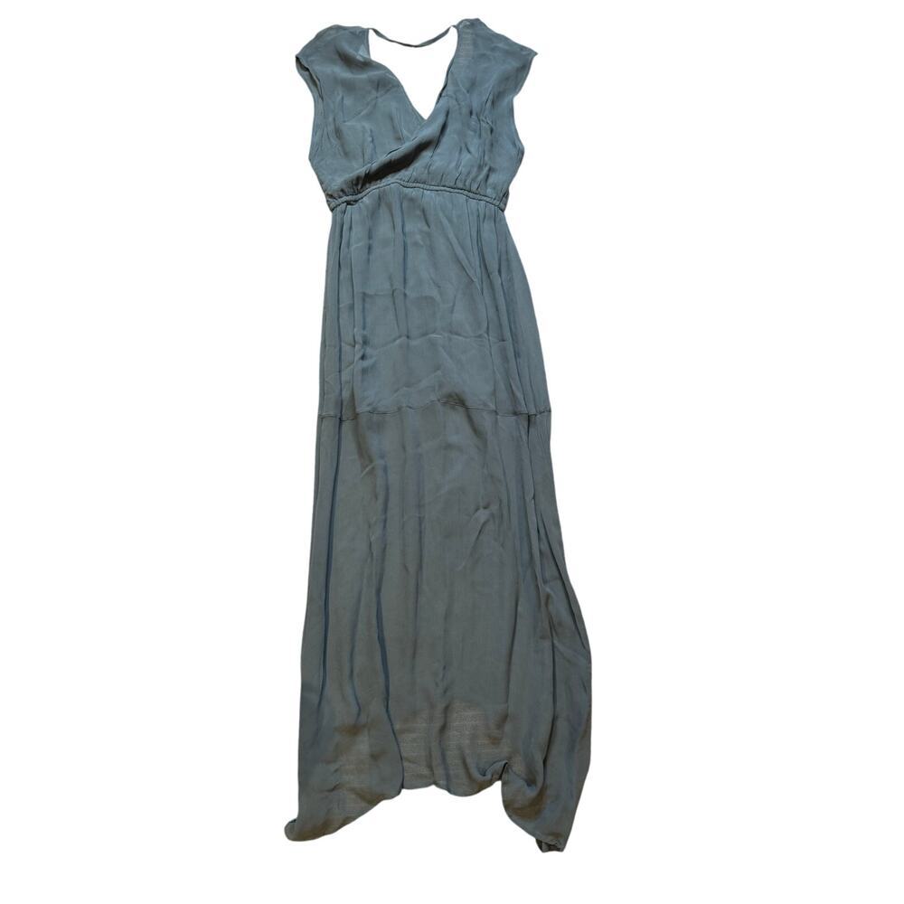 Cha Sor Blue Gray Sundress Sz‎ S